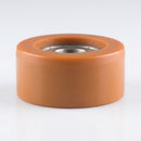 50mm Polyurethane Guide Roller – 15mm Bore, 80kg Load