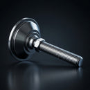 Adjustable Levelling Foot 100mm Base M20 x 200mm Thread