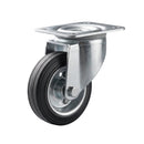 100mm Swivel Castors with Anti-Static Rubber Wheel
