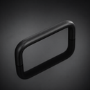 Black Aluminium Bridge Handle 96mm with M5 Thread