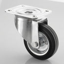 200mm Swivel Castors with Anti Static Rubber Wheel