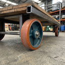 250mm Polyurethane Wheel – Cast Iron Centre, 25mm Bore
