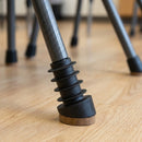 20mm Gliding Chair Foot Insert – 18 Degree Angle