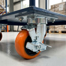 Kingpinless Braked Caster 362kg Load Capacity