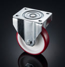 125mm Fixed Castor Polyurethane Wheel 140x110mm Plate