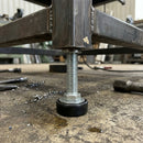 80mm Fixed Adjustable Levelling Foot – M10 x 70mm Thread