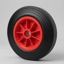 180mm Solid Rubber Trolley Wheel – 12.7mm Bore