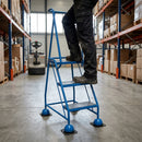 3 Step Mobile Safety Steps 1425h x 580w x 795dmm