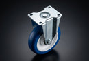 150mm Fixed Castor - Stainless Steel with Polyurethane Wheel