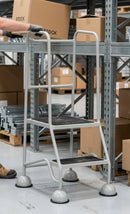 2 Step Mobile Safety Steps 1175mm Height, 650mm Depth