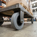 125mm Medium/Heavy Duty Non Marking Grey Rubber Wheel