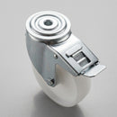 200mm Braked Bolt Hole Castor - Nylon Wheel