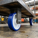 100mm Polyurethane Wheel - 15mm Bore with Stainless Steel Bearing