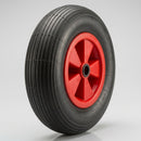 Trolley Wheels Radial Tread 370mm Diameter with Bearings