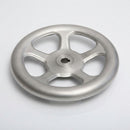 Spoked Stainless Steel Control Handwheel 200mm Diameter