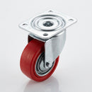 100mm Swivel Castor - High Temp Rubber, 60kg Load Capacity