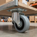 100mm Swivel Castor Grey 160kg Load Capacity