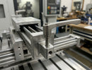 Stainless Steel Male Clamping Handle M10 x 32mm Thread Length