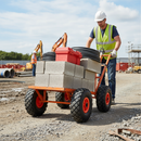 Premium 260mm Diameter Puncture Proof Microcellular Wheel with Heavy Tread Pattern and 120Kg Load Capacity