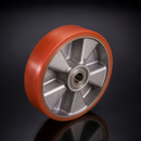 Heavy Duty 160mm Polyurethane Wheels 600kg Load Capacity