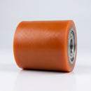 82mm x 60mm Polyurethane Pallet Roller - 20mm Bore