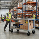 125mm Elastic Rubber Tyred Wheel | 200kg Load Capacity | Nylon Centre