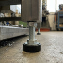 Adjustable Levelling Foot 47.5mm Base – M12 x 45mm Thread