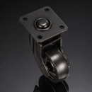32mm Black Nickel Swivel Castor – 100kg Load Capacity