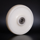 150mm Nylon Wheel - 25mm Bore with Ball Bearing