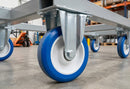 200mm Fixed Castor - Polyurethane Wheel, 520kg Load Capacity