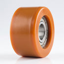 60mm Polyurethane Guide Roller – 17mm Bore, 20mm Tread