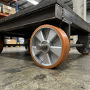 Heavy Duty 160mm Polyurethane Wheels 600kg Load Capacity
