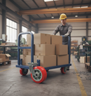 Premium 200mm Diameter Polyurethane Tyred Wheel with 20mm Roller Bearing and 400Kg Load Capacity