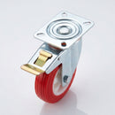 150mm Pressed Steel Directional Brake Castor – 180kg Load Capacity