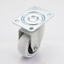 50mm Swivel Furniture Castor – Soft White Wheel