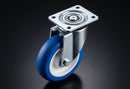 150mm Swivel Castor – Polyurethane Wheel, Nylon Centre