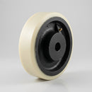 200mm Polyurethane Wheel on Cast Iron Centre – 30mm Bore