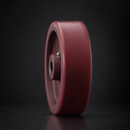 Red Polyurethane Wheel 250mm with 25mm Roller Bearing