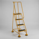 Warehouse Safety Ladder 4 Steps 1683h x 580w x 955dmm
