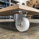 150mm Pressed Steel Directional Brake Castor – Nylon Wheel