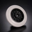160mm Non-Marking Elastic Rubber Wheel for Industrial Use