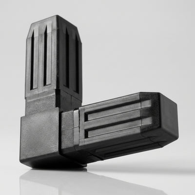 25mm 2 Way Square Tube Connector