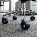 65mm Office Chair Castor with M10 Circlip - Set of 5