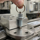 Spring Loaded Index M6 with Pull Ring - 4mm Height