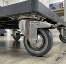 80mm Braked Castor Polyurethane 100kg Load Capacity
