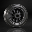 250mm Rubber Wheel with 20mm Bore for Heavy Loads