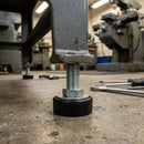 37.5mm Fixed Adjustable Levelling Foot – M8 x 25mm Thread