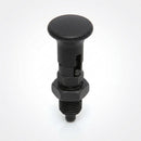 Steel Spring Plunger M12 with Locking Rest Position