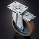 150mm Heavy Duty Swivel Castor with Brake - 450kg Capacity
