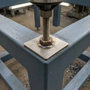 50 x 50mm Square Stainless Steel M12 Threaded Weld Plate